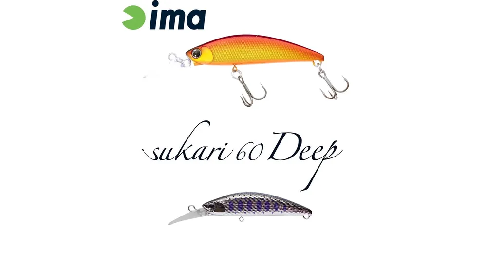 Aanbieding Ima Sukari 60 Deep 60mm 8g 007 Yamame wobbler