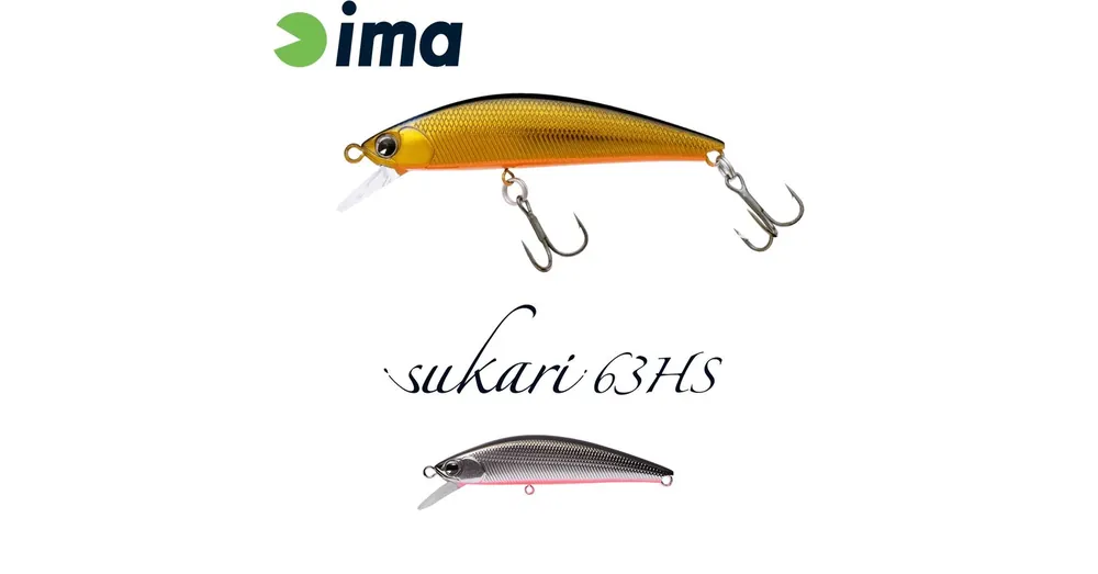 Ima Sukari 63HS 63mm 8g 006 Silver Back wobbler Shop Nu