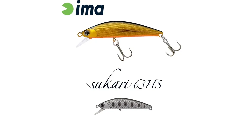 Ima Sukari 63HS 63mm 8g 015 Laval Yamame Trout wobbler Nu Kopen