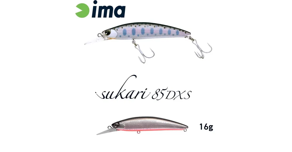 Fabrieksprijs Ima Sukari 85DXS 83mm 16g 003 Silver Back wobbler