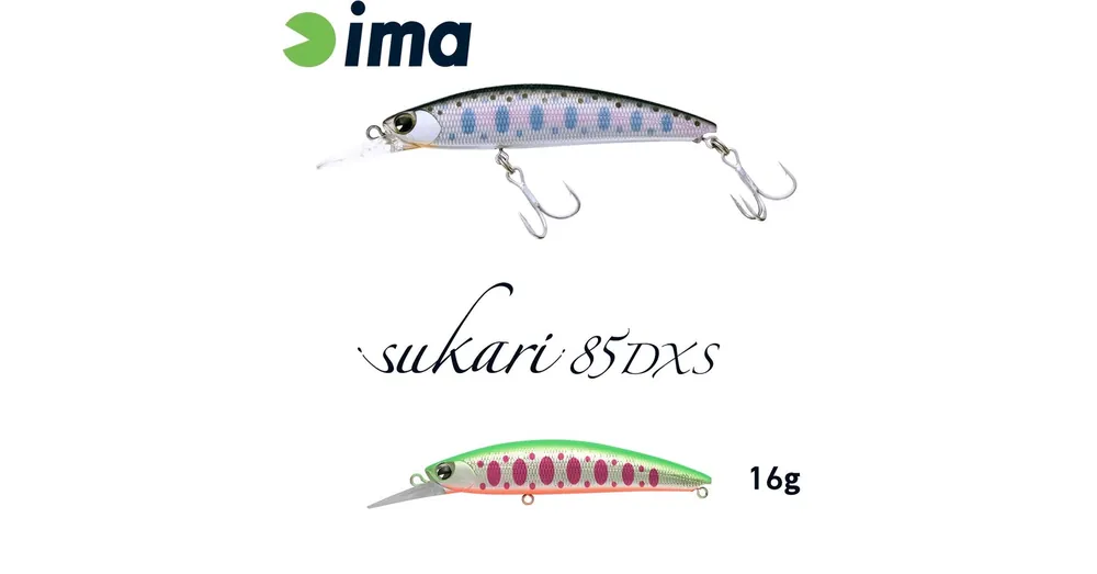 Ima Sukari 85DXS 83mm 16g 011 Mebuki wobbler Gratis Retour