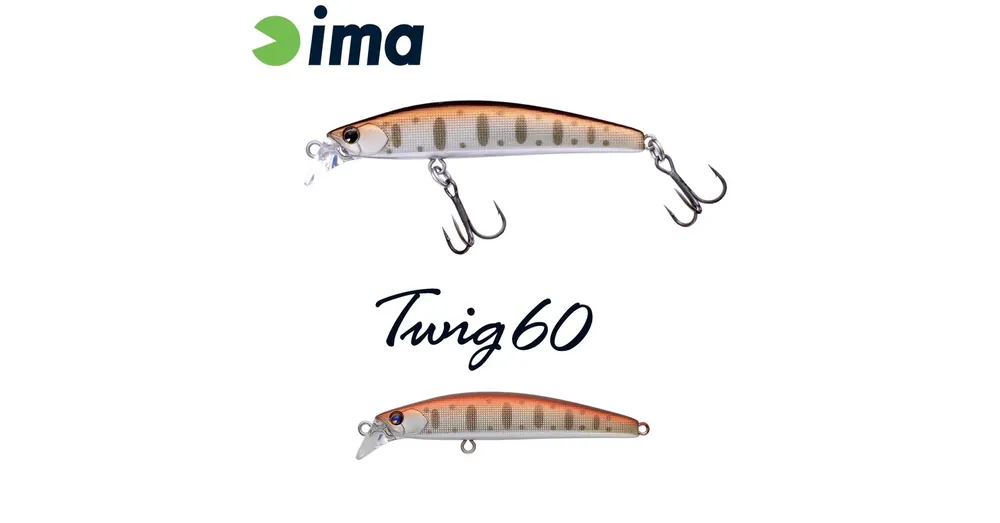 Koop Vandaag Ima Twig 60S 60mm 6.5g 004 Gold Yamame wobbler