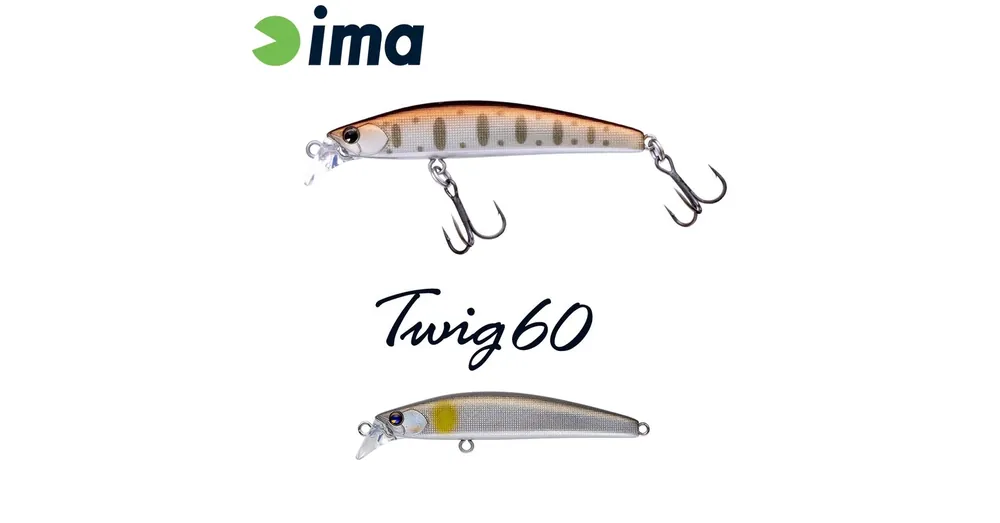 Flitsaanbieding Ima Twig 60S 60mm 6.5g 006 Ayu wobbler
