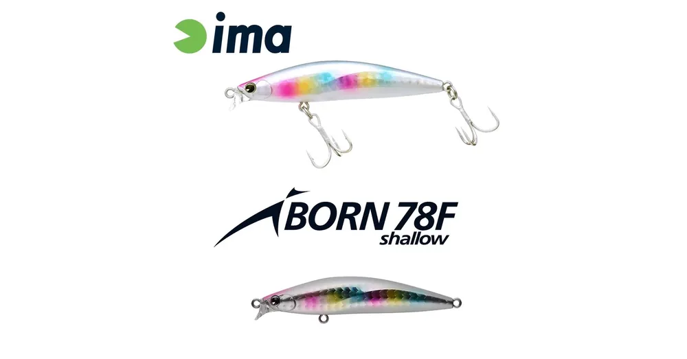 Ima Iborn 78F Shallow 78mm 8.5g 005 Cotton Candy wobbler Uitverkoop