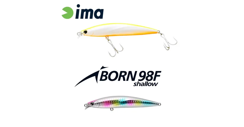Ima Iborn 98F Shallow 98mm 13g 004 Cotton Candy wobbler Op = Op