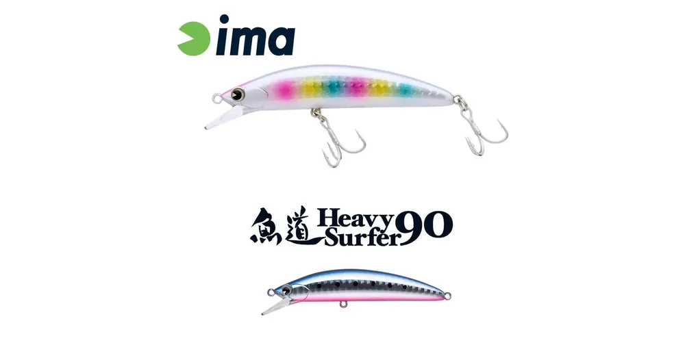 Superprijs Ima Heavy Surfer 90HS 90mm 28g 101 Japanese Sardine wobbler