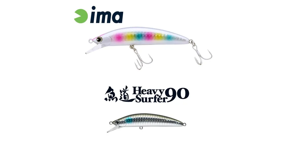 Goedkoop Ima Heavy Surfer 90HS 90mm 28g 109 Mullet wobbler