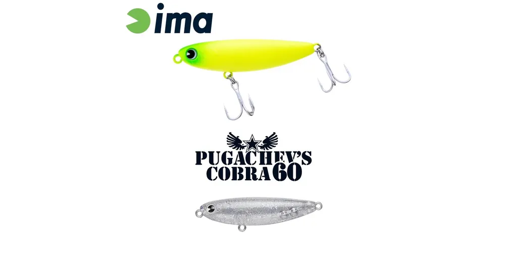 Nu Kopen Ima Pugachevs Cobra 60 60mm 6g 101 Shiomi Sparkle wobbler