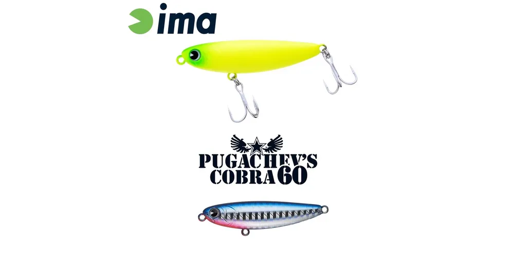 Beperkt Aanbod Ima Pugachevs Cobra 60 60mm 6g 105 Blue Back Red Gill wobbler
