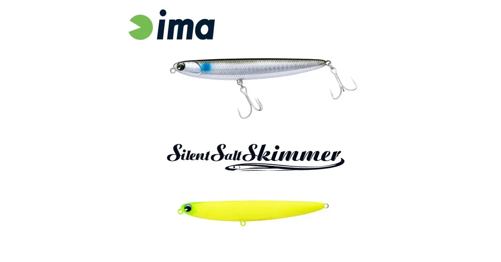 Ima Silent Salt Skimmer 110mm 13g 105 Mat Chart wobbler Koop Vandaag