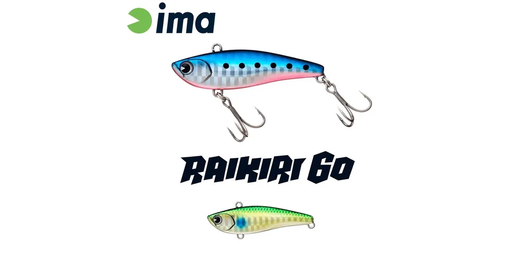 Dagaanbieding Ima Raikiri Vibration 60 60mm 11g 011 Gold Mullet wobbler