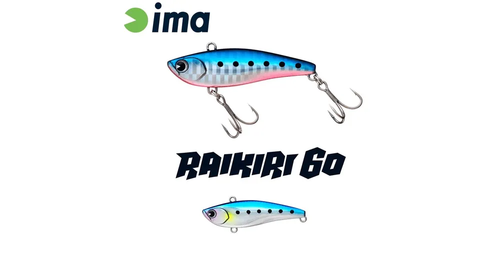 Ima Raikiri Vibration 60 60mm 11g 012 Plated Sardines wobbler Goedkoop
