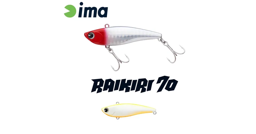 Ima Raikiri Vibration 70 70mm 15g 002 Chart Back Pearl wobbler Must-Have