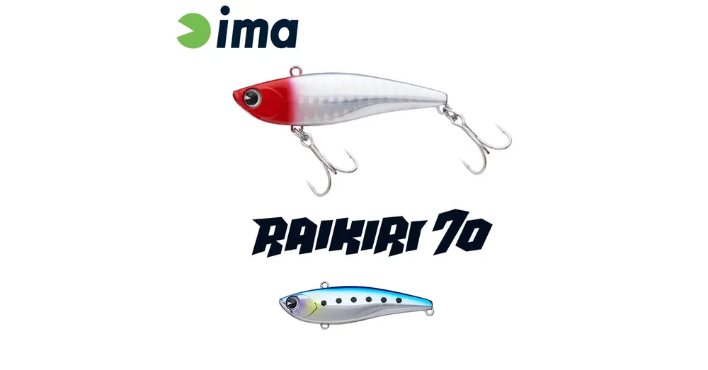 Ima Raikiri Vibration 70 70mm 15g 007 Plated Sardines wobbler Beperkt Aanbod