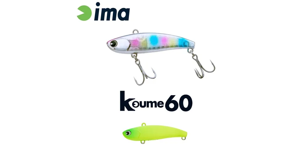 Ima Koume Vibration 60 60mm 11g 103 Mat Chart wobbler Favoriet