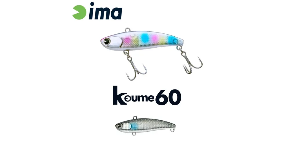 Ima Koume Vibration 60 60mm 11g 110 Mullet wobbler Favoriet