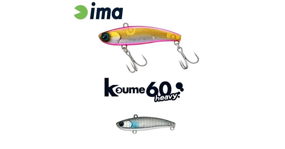 Populair Ima Koume Vibration 60 Heavy 60mm 17g 110 Mullet wobbler