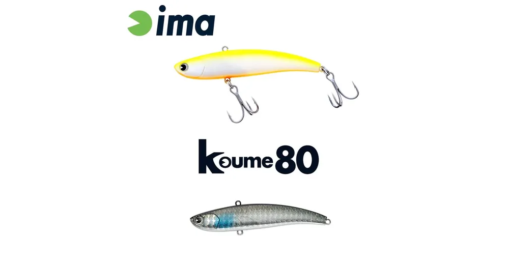 Ima Koume Vibration 80 80mm 15g 110 Mullet wobbler Tijdelijk Beschikbaar