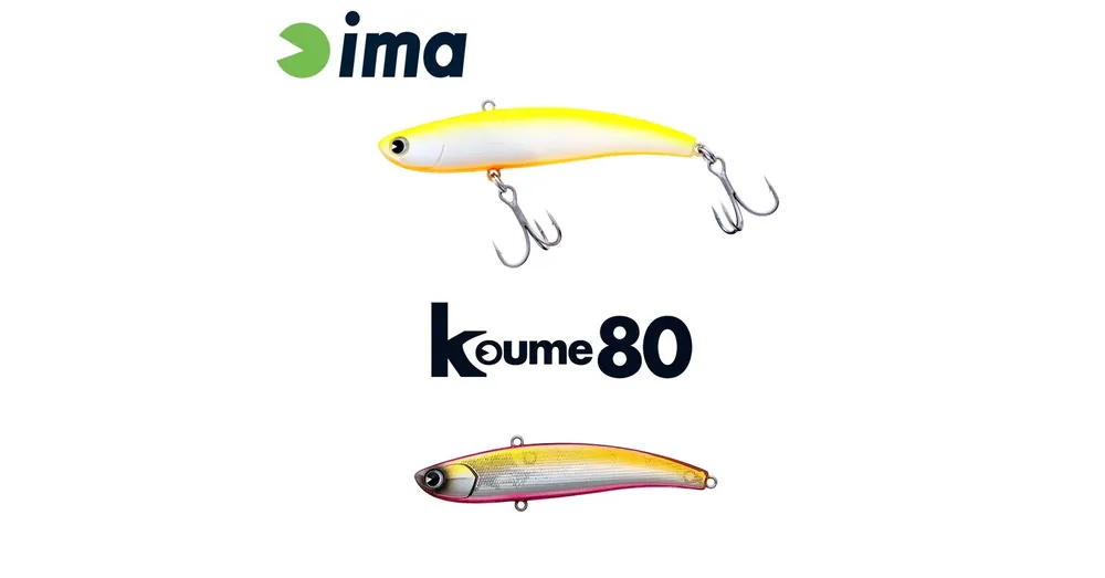Ima Koume Vibration 80 80mm 15g 118 Pink & Pink wobbler Snelle Levering