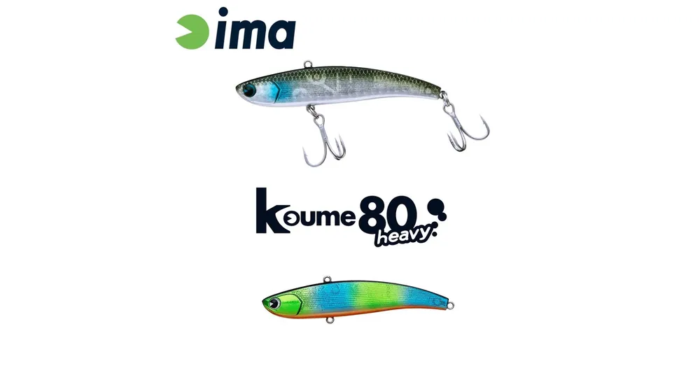 Ima Koume Vibration 80 Heavy 80mm 20g 121 Kingfisher wobbler Veilige Betaling