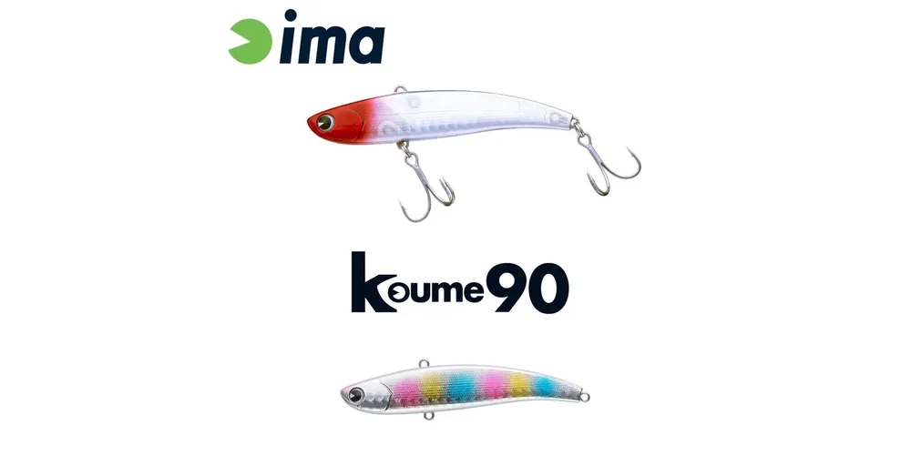 Rechtstreeks Van De Fabrikant Ima Koume Vibration 90 90mm 20g 104 Cotton Candy wobbler