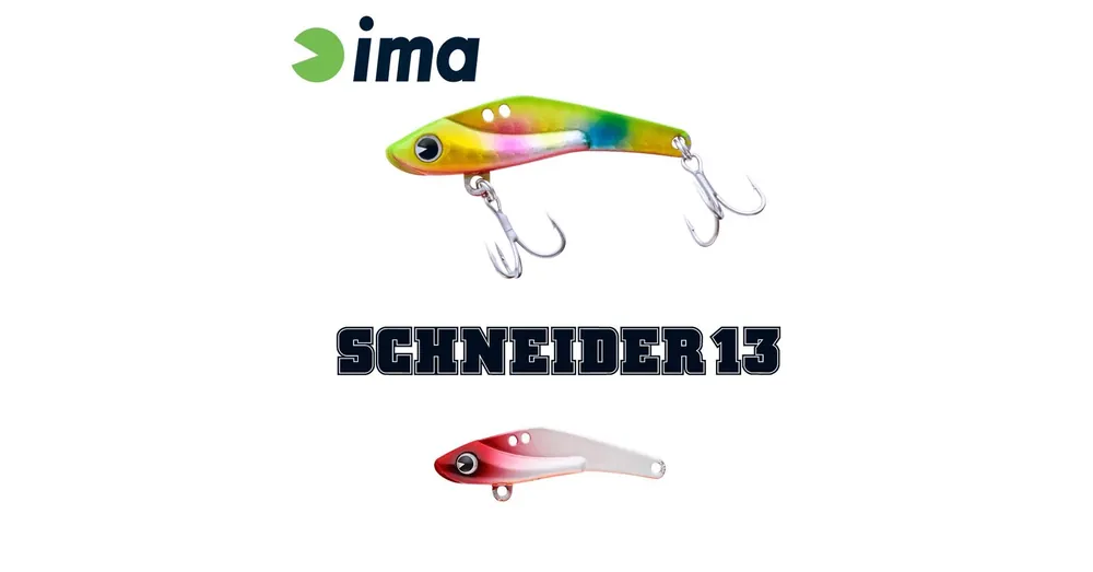 Ima Schneider 13 55mm 13g 017 Red Head Pearl OB műcsali Actieprijs
