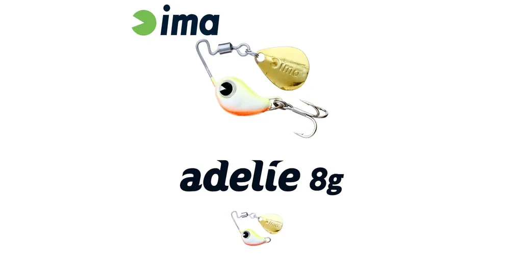 Lage Kosten Ima Adelie 8 18mm 8g 006 Chart Back Pearl műcsali