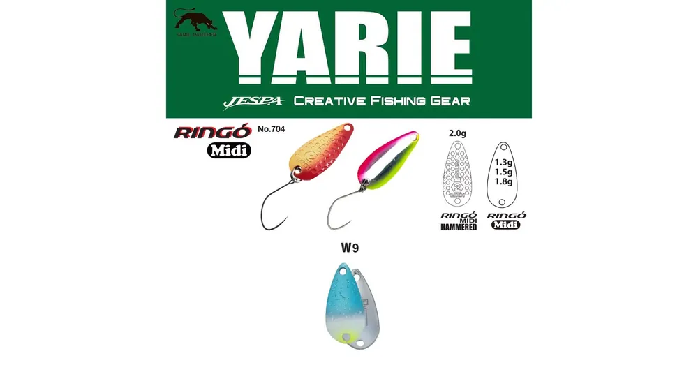 Alleen Vandaag Yarie 704 Ringo Midi 1.8gr W9 Blues kanál villantó