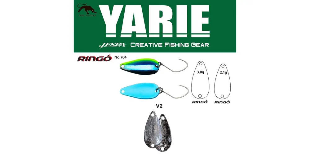 Laatste Kans Yarie 704 Ringo 2.1gr V2 Naive Silver kanál villantó
