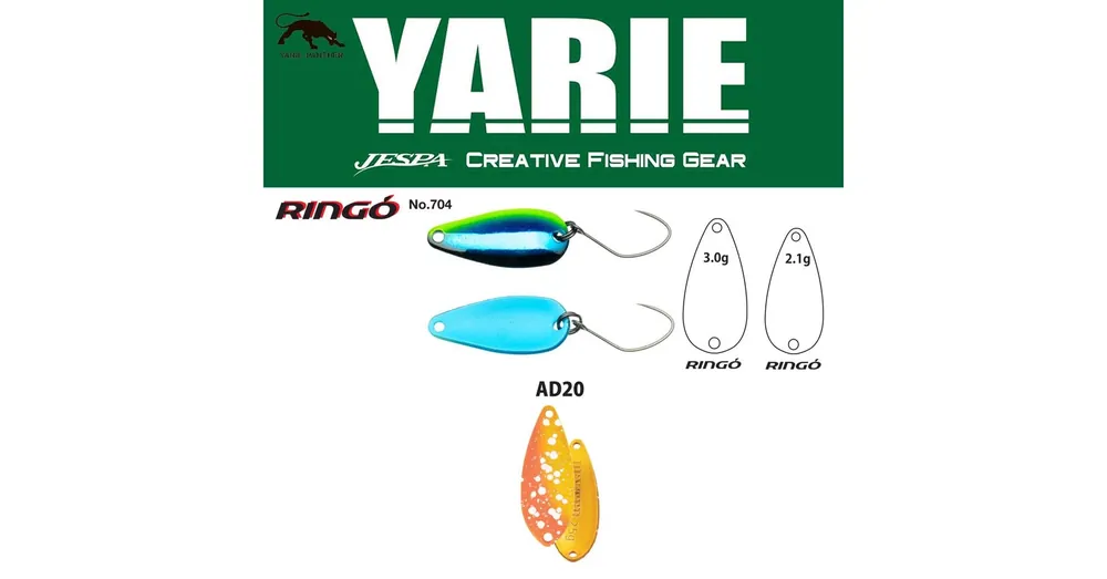 Yarie 704 Ringo 3.0gr AD20 First Fire kanál villantó Goedkoop