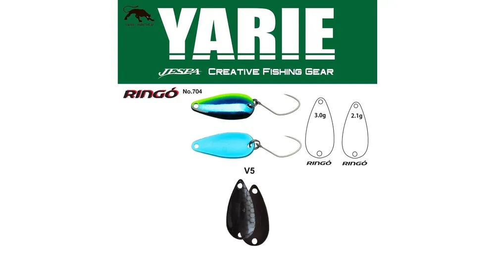 Yarie 704 Ringo 3.0gr V5 D6 kanál villantó Speciale Aanbieding