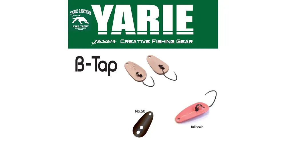 Yarie 705 B-Tap 1.2gr 50 Black kanál villantó Speciale Aanbieding