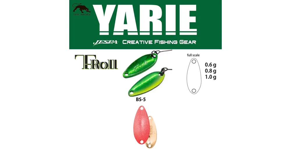 Direct Beschikbaar Yarie 707T T-Roll 1.0gr BS-5 Matte Red kanál villantó