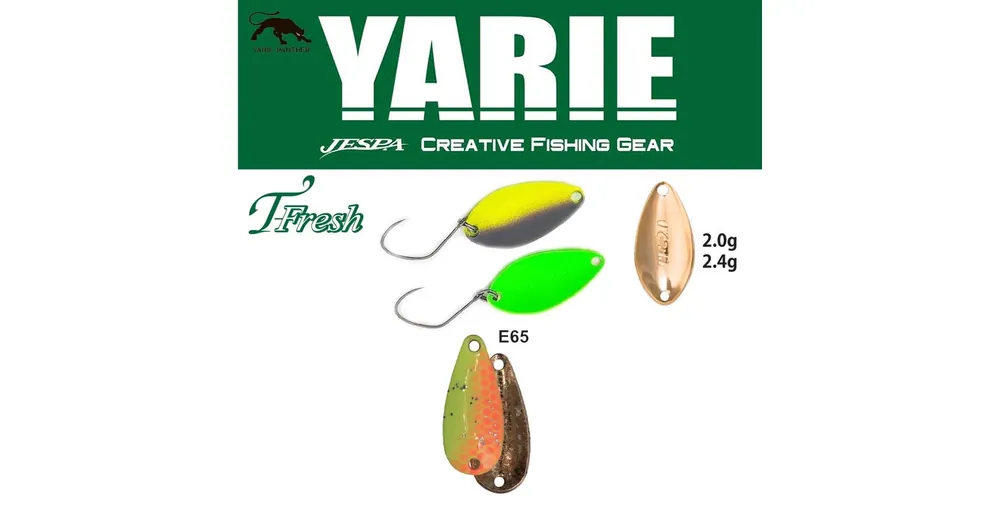 Yarie 708T T-Fresh 2.4gr E65 Second Lemon kanál villantó Beperkte Voorraad