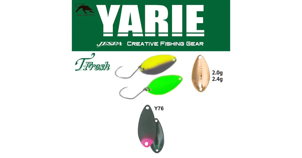 Betrouwbaar Yarie 708T T-Fresh 2.4gr Y76 Olive/Pink Tail kanál villantó