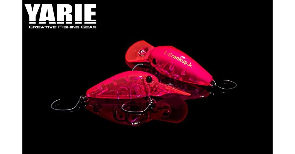 Yarie 675 T-Crankup F 3.5mm 3gr C18 Clear Pink wobbler Merkproduct