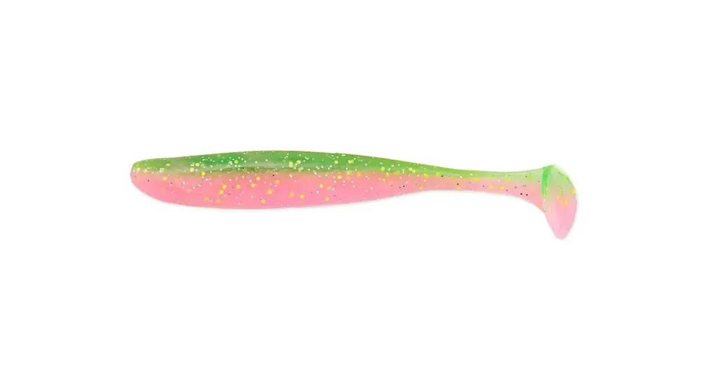 Keitech Easy Shiner 10cm (4") 5g -electric chicken (uv)- 7db/csg Direct Beschikbaar