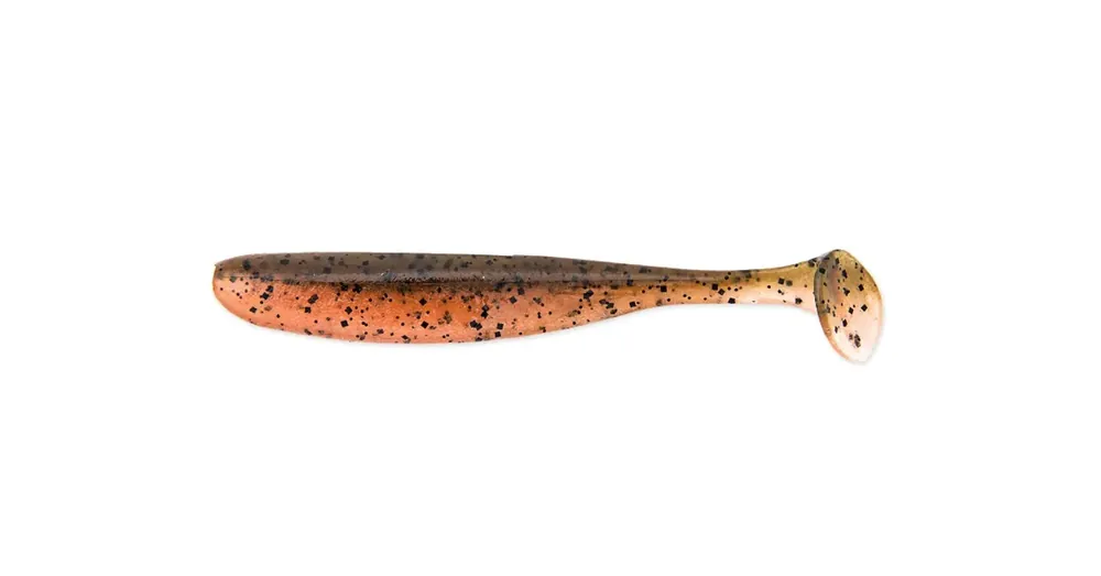 Hoge Kwaliteit Keitech Easy Shiner 10cm (4") 5g -green pumpkin fire- 7db/csg