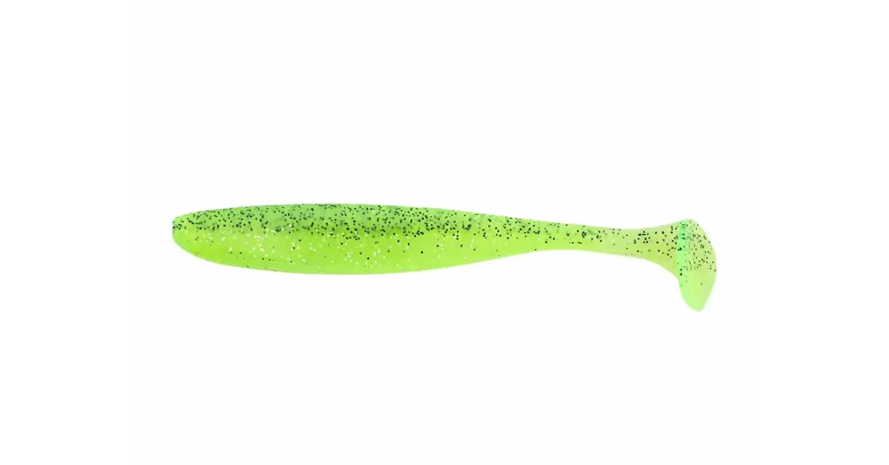 Laatste Kans Keitech Easy Shiner 10cm (4") 5g -lightning chartreuse (uv)- 7db/csg