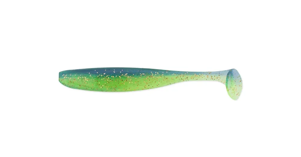 Keitech Easy Shiner 5,4cm (2") 1g -lime-blue (uv)- 12db/csg Alleen Vandaag