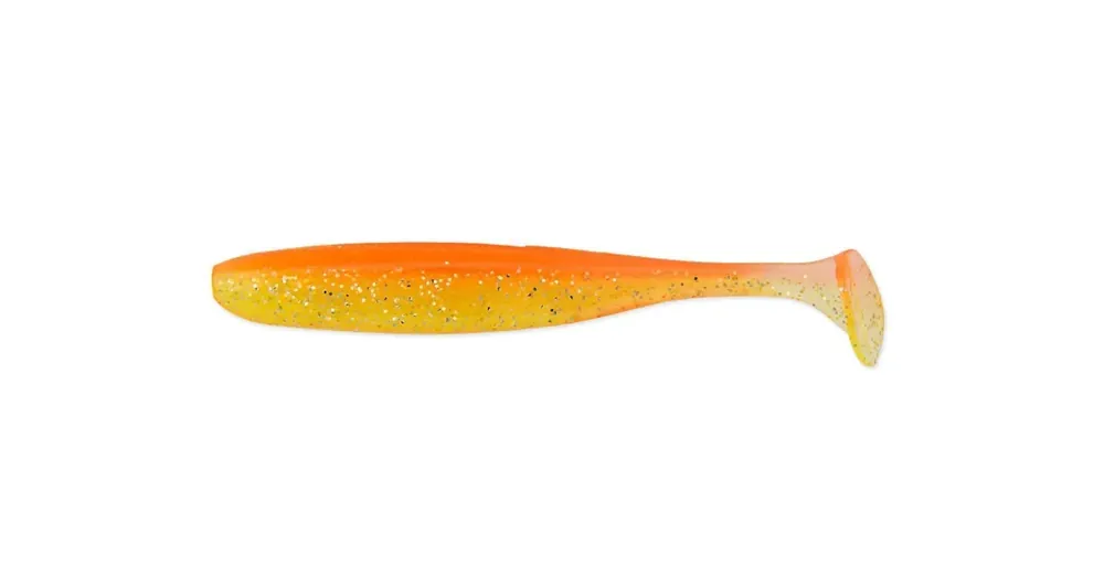 Keitech Easy Shiner 8,5cm (3,5") 3g -orange shiner (uv)- 7db/csg Speciale Aanbieding