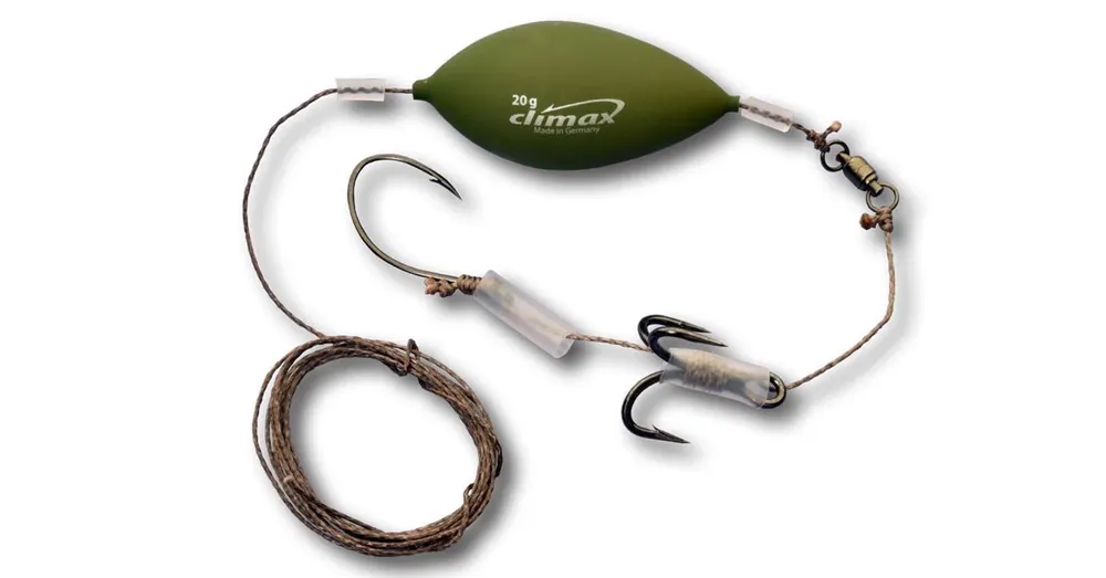 Climax Cult Catfish Rig Worm 180cm 80kg 7/0 2/0 előkötött szerelék Direct Verzonden