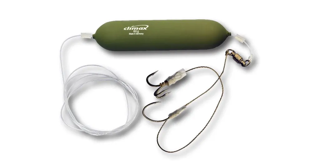 Climax Cult Catfish Rig Baitfish Combi Rig 180cm 54kg 7/0 3/0 előkötött szerelék Finale Uitverkoop