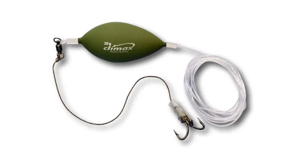 Flitsaanbieding Climax Cult Catfish Rig Natural Bait Combi Rig 180cm 54kg 2/0 előkötött szerelék