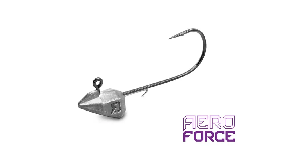 Delphin AeroForce 15g 5/0 Grub-tartóval ellátott jigfej 5 db/csg Fabrieksprijs