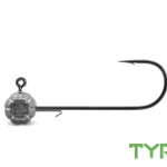 Aanbieding Delphin Tyre 50g 10/0 Grub-tartóval ellátott jigfej 5 db/csg
