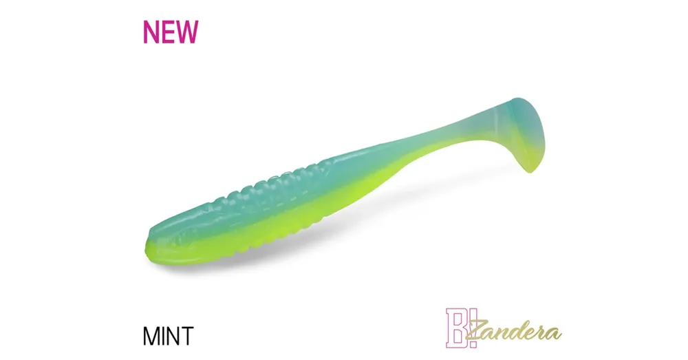 Speciale Aanbieding Delphin Zandera Uvs 15cm Mint gumihal 5 db/csg