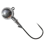 Betrouwbaar Frenetic Jig ezüst gumihalas twisteres jigfej 1/0 3g 5db/csg