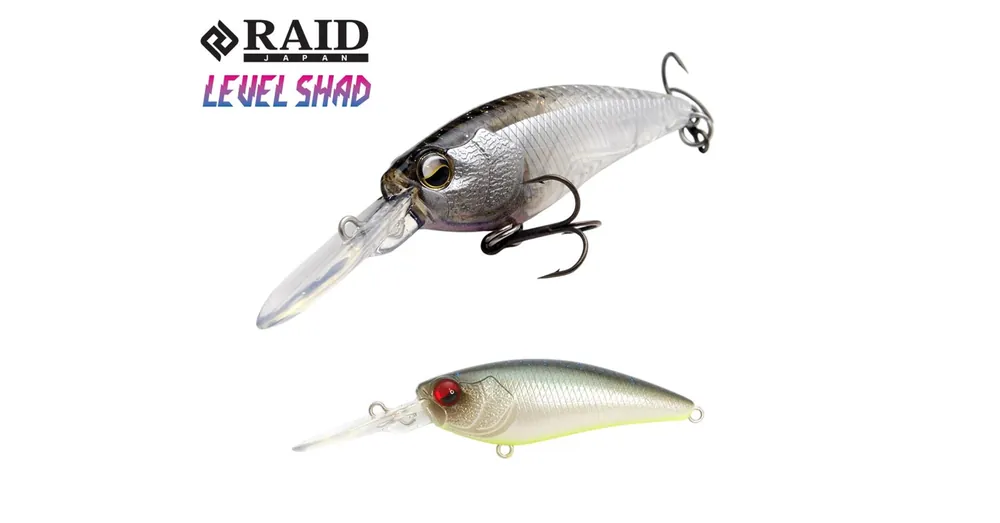 Goedkoop Raid Japan Level Shad 50,3mm 4,3g Su 034 Neon Shad wobbler