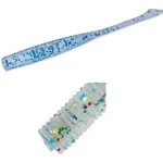 Weekendaanbieding Major Craft Aji-Do Zanby 6,3cm 005 Clear Lame Mashimashi Glow plasztik csali 8 db/csg